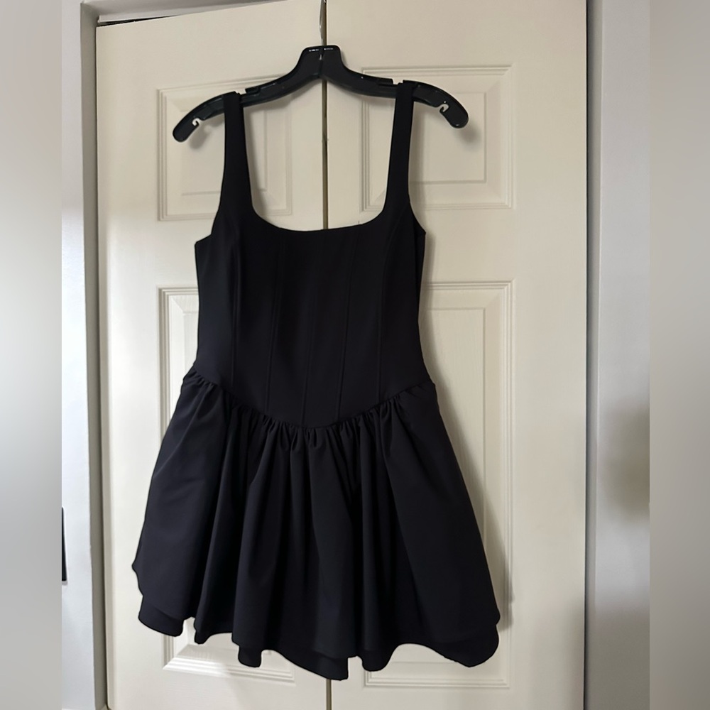 Zara Ruched Mini Corset Dress